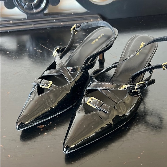 & Other Stories Embellished Slingback Pumps - Picture 4 of 10